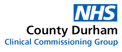 NHS County Durham CCG logo