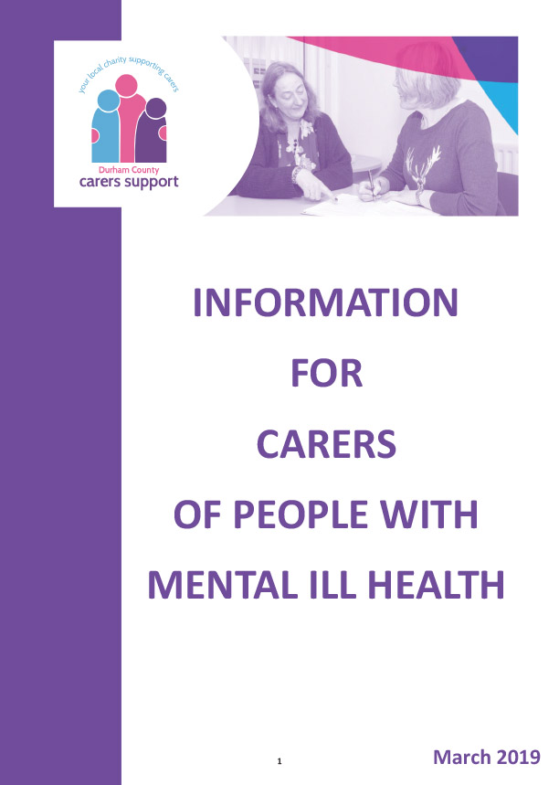Information for Carers of people with Mental Ill Health
