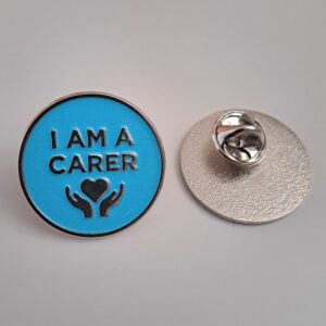 I am a Carer Metal Pin Badge